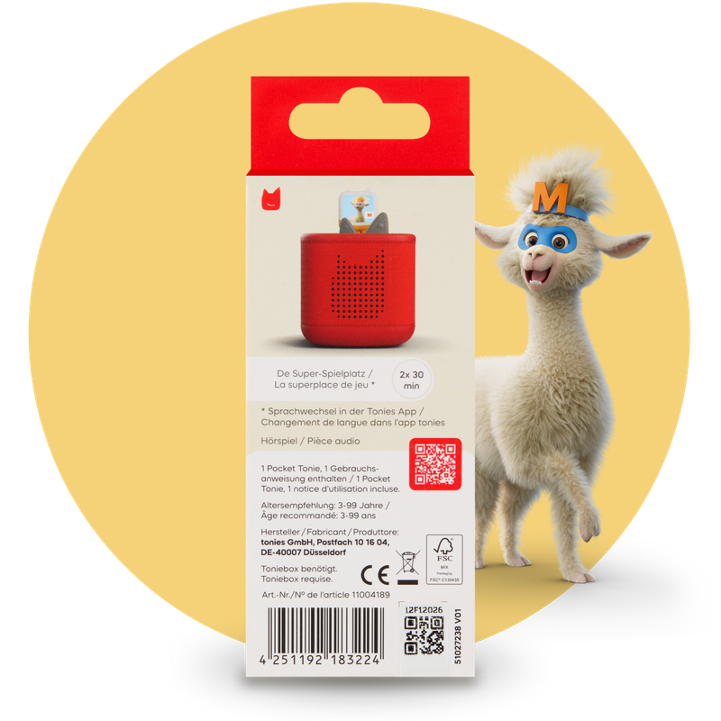 Pocket Tonie «Melba» verso